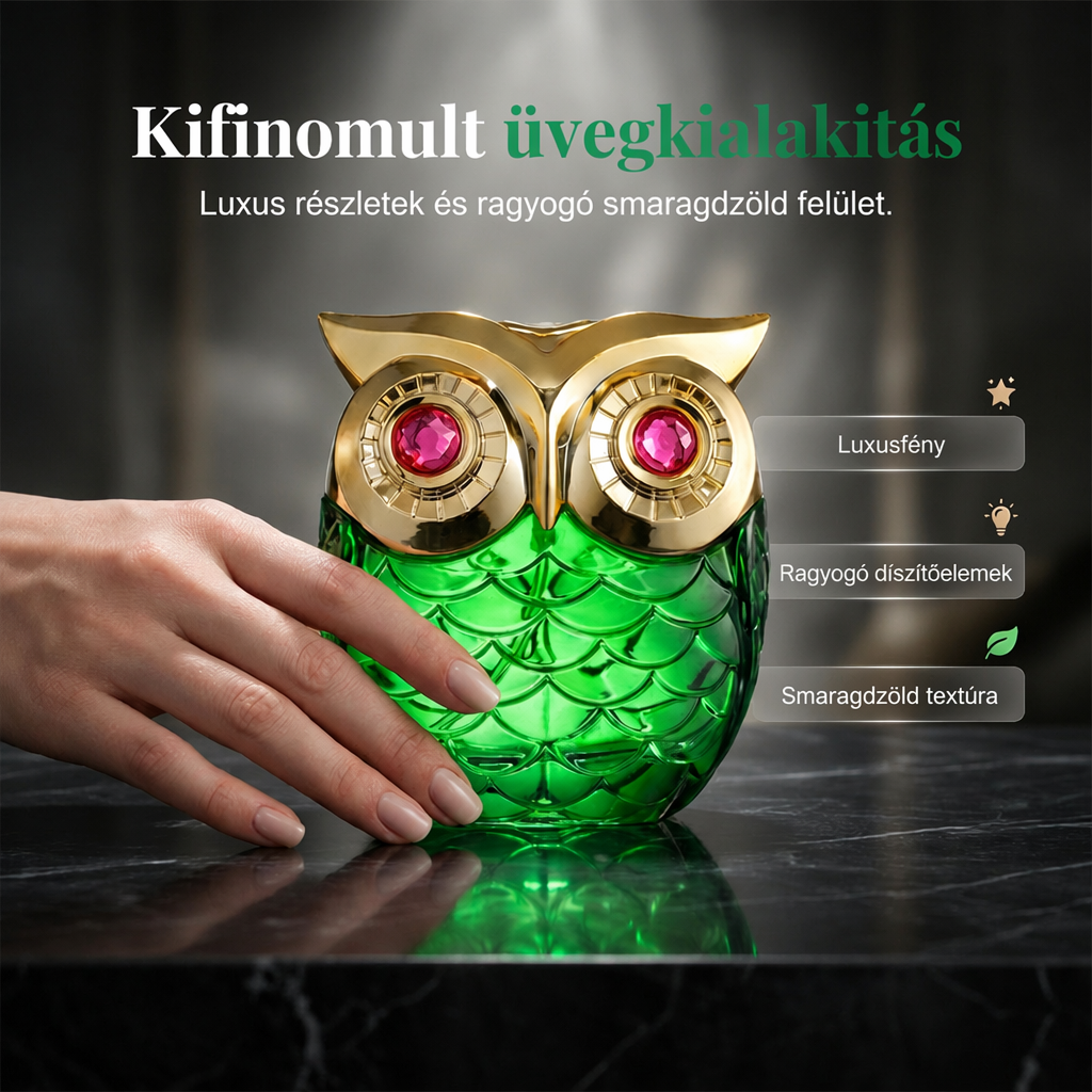 🦉 ΤΩΡΑ 50% ΕΚΠΤΩΣΗ! 🌙 Mystical Eau de Parfum – Μυστηριώδες άρωμα και κομψό μπουκάλι σε σχήμα κουκουβάγιας – Μακράς διάρκειας, ιδανικό για δώρο ή για να δημιουργήσετε ένα μοναδικό στυλ 💎✨