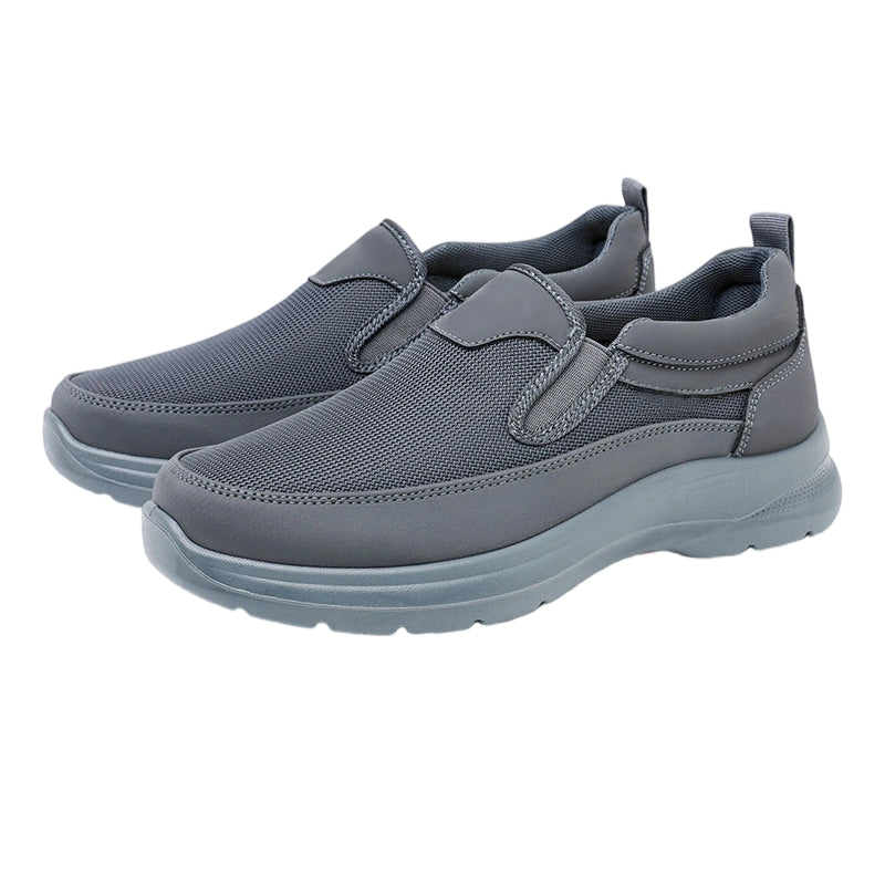 👟Ανδρικά παπούτσια Orthotic Slip-On που αναπνέουν - Memory Foam για καθημερινή άνεση 🏃‍♂️💨