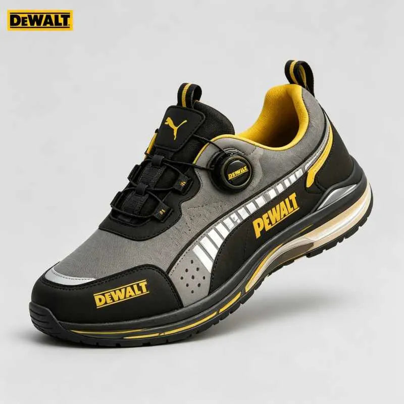 Τα τελευταία 50 σετ κολιέ🎁2026 PUMA και DEWALT αδιάβροχα και αναπνεύσιμα ανδρικά casual δερμάτινα παπούτσια