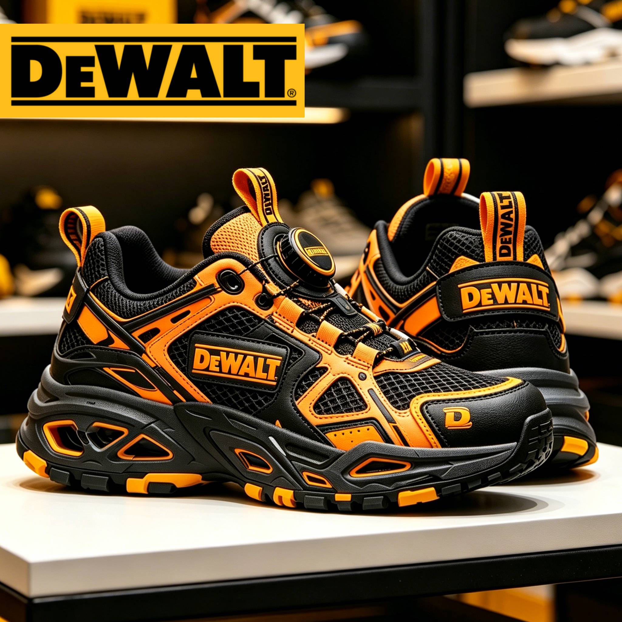 Τα τελευταία 50 σετ κολιέ🎁🌾DEWALT Επαγγελματικά αδιάβροχα και αναπνεύσιμα παπούτσια εργασίας και πεζοπορίας για άνδρες