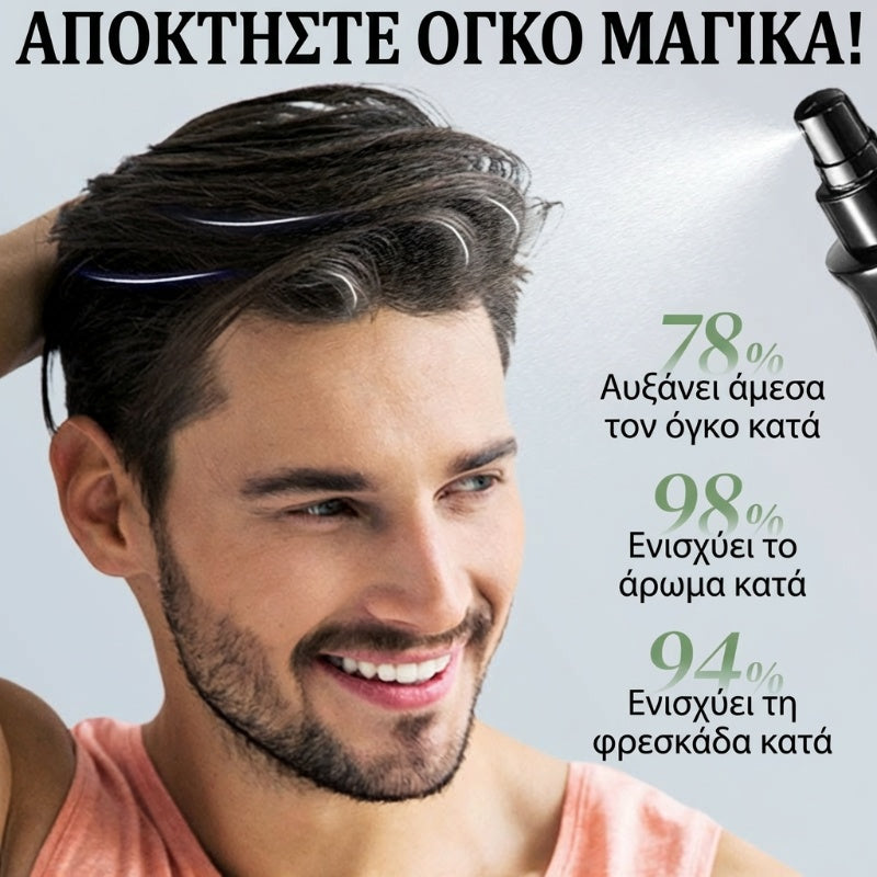Σπρέι styling για όγκο χωρίς ξέβγαλμα