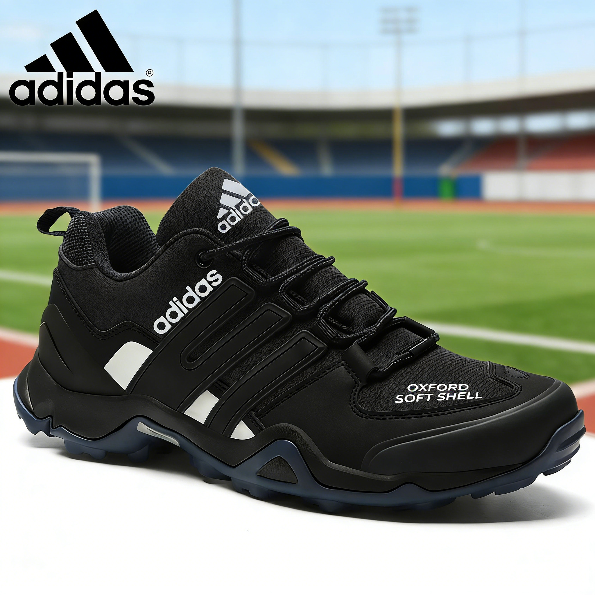 Μπότες πεζοπορίας adidas Oxford Soft Shell με αντιολισθητική σόλα