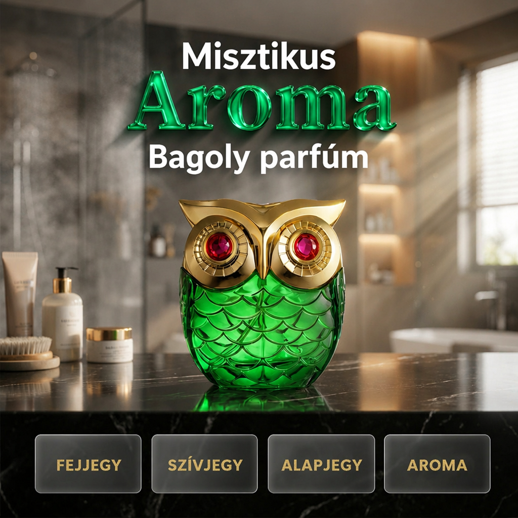 🦉 ΤΩΡΑ 50% ΕΚΠΤΩΣΗ! 🌙 Mystical Eau de Parfum – Μυστηριώδες άρωμα και κομψό μπουκάλι σε σχήμα κουκουβάγιας – Μακράς διάρκειας, ιδανικό για δώρο ή για να δημιουργήσετε ένα μοναδικό στυλ 💎✨