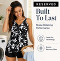 🌸Reserved 🌸 Γυναικείο Μαγιό Tankini Δύο Τεμαχίων για Έλεγχο της Κοιλιάς - Τοπ + Σορτς