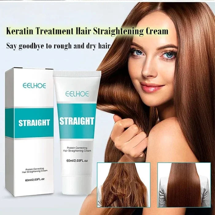 ✨ΤΕΛΕΥΤΑΙΑ ΗΜΕΡΑ ΕΚΠΤΩΣΕΙΣ 50% ΕΚΠΤΩΣΗ✨ Κρέμα Ισιώματος Μαλλιών με Μετάξι και Κερατίνη