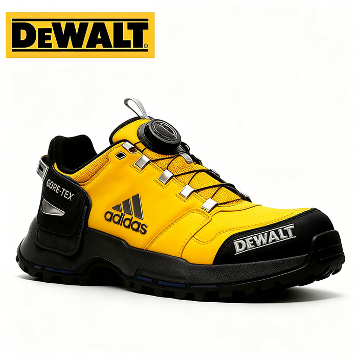 Τα τελευταία 50 ζευγάρια κάλτσες🎁Τα αδιάβροχα παπούτσια από την Adidas® και την DEWALT είναι η ιδανική επιλογή για εργασία και υπαίθριες δραστηριότητες.