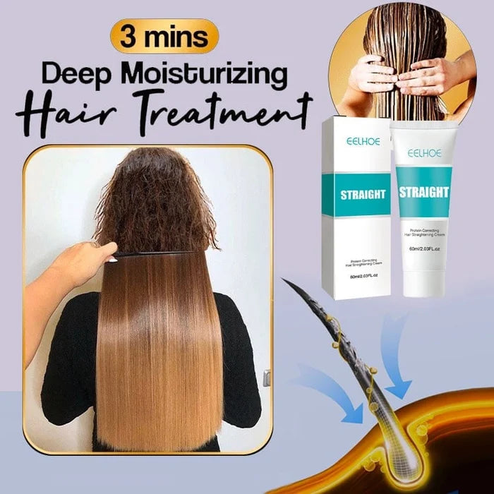 ✨ΤΕΛΕΥΤΑΙΑ ΗΜΕΡΑ ΕΚΠΤΩΣΕΙΣ 50% ΕΚΠΤΩΣΗ✨ Κρέμα Ισιώματος Μαλλιών με Μετάξι και Κερατίνη