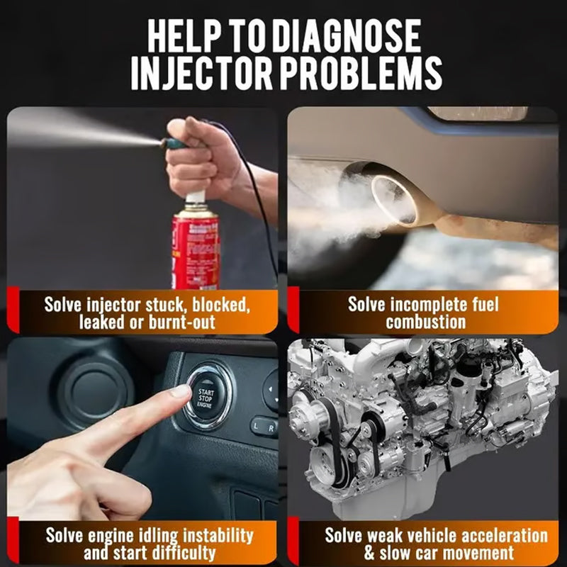 ⚡🚗 Επαγγελματικά εργαλεία ελέγχου και καθαρισμού μπεκ ψεκασμού καυσίμου