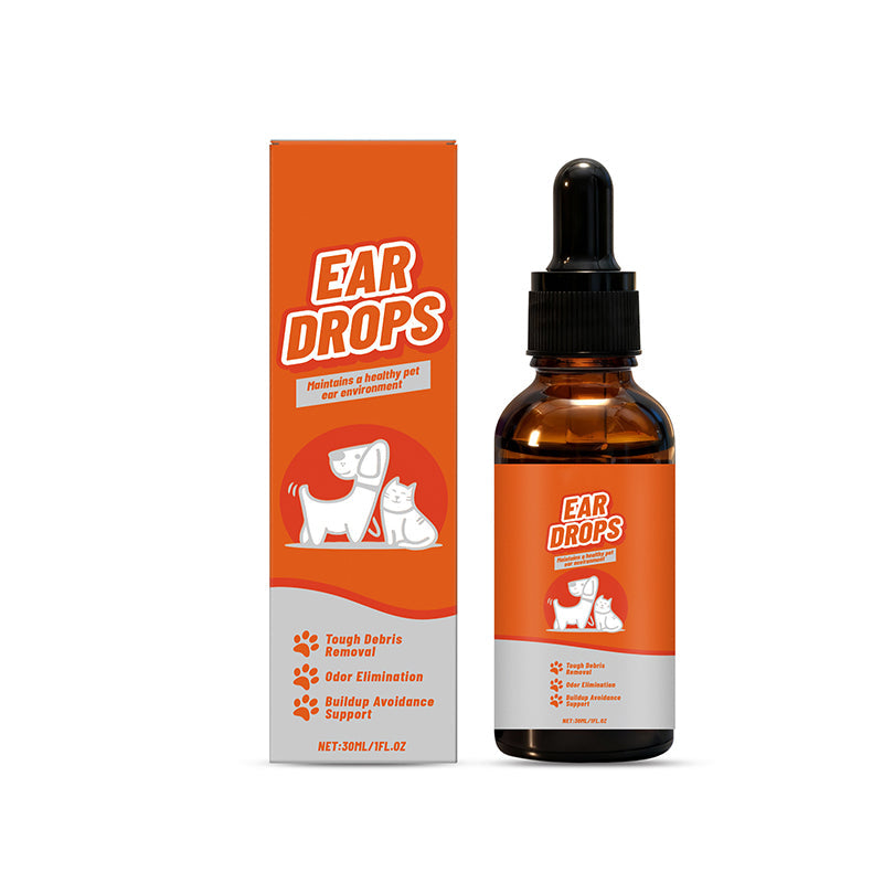 🐶🐱Φυσικές σταγόνες για τα αυτιά για σκύλους και γάτες κατά του κνησμού και της συσσώρευσης κεριού